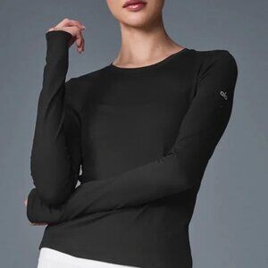 ALO Yoga Alosoft Finesse Long Sleeve-Size XS